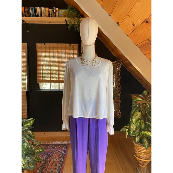 Vintage Blouse Bell Sleeve - Picture 2 of 9